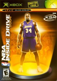NBA Inside Drive 2004 PAL Xbox  box art